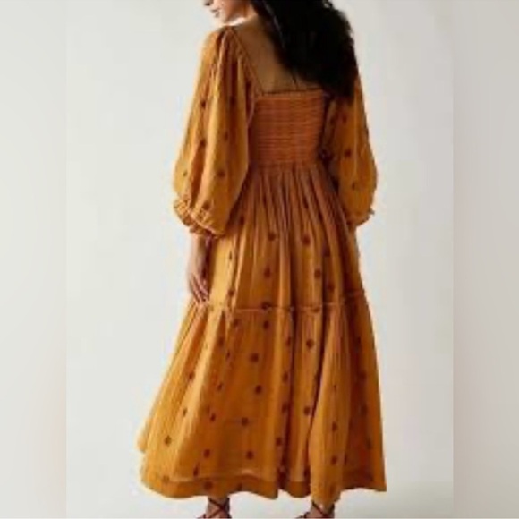 Free People | Dahlia Embroidered Maxi Dress | Small - Picture 4 of 17